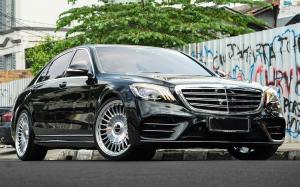 Mercedes-Benz S450 AMG Line on Vossen Wheels (ML-R1) 2019 года